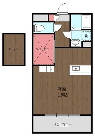 アムール大工町の物件間取画像